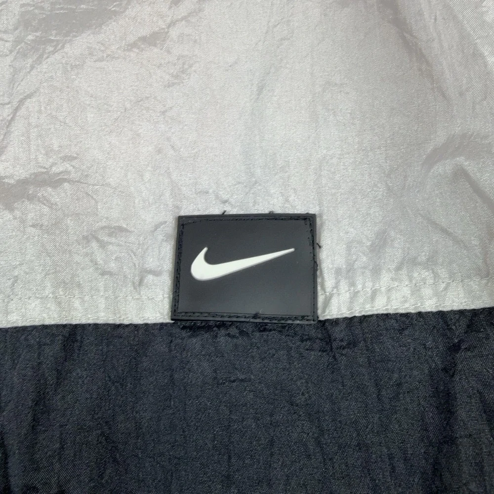 Nike Jacket Kids 5/6 Multicolor Colorblock Nylon Windbreaker Full Zip‎ Swoosh
